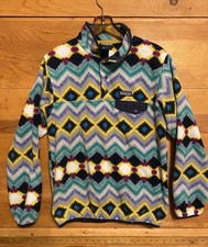 Patagonia Synchilla AZTEC Snap-T Fleece Pullover Timber Twist M