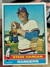 2025 Topps Heritage Steve Hargan 1976 50th Anniversary Buyback #463