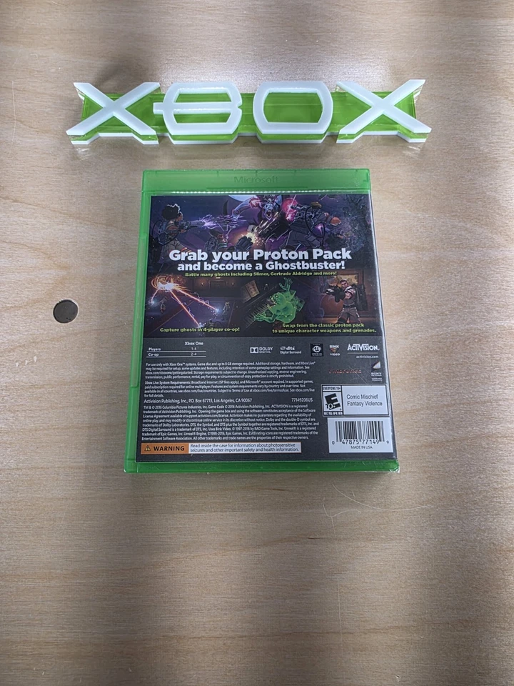 Ghostbusters Microsoft Xbox One No Manual Tested Working - Image 2 of 4