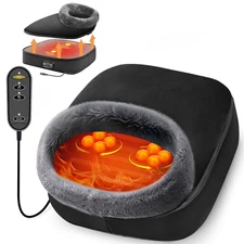 Shiatsu Foot Massager with Heat, Foot Warmer for Tired Blood Circulation, Size 1