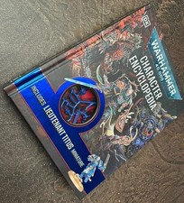 Warhammer 40k Charecter Encyclopedia Book. Inc Lieutenant Titus Model New.