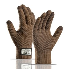 Men Women Touch Screen Thermal Gloves Warm Windproof Anti Slip Outdoor