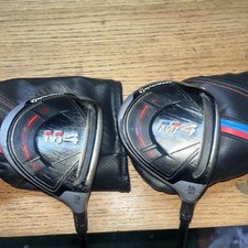 TaylorMade M4 3 And 5 Wood With Headcovers RH Atomos Regular Flex