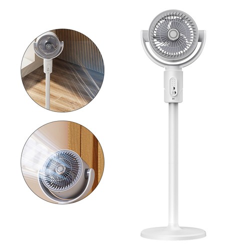 Pedestal Fan with 5 Speed Remote Control and Multi Directional 180 Degree Swing - Afbeelding 16 van 20