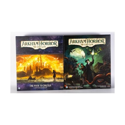 FFG LCG  Arkham Horror LCG Collection #151 - Base Game + 5 Expansions + VG+/NM