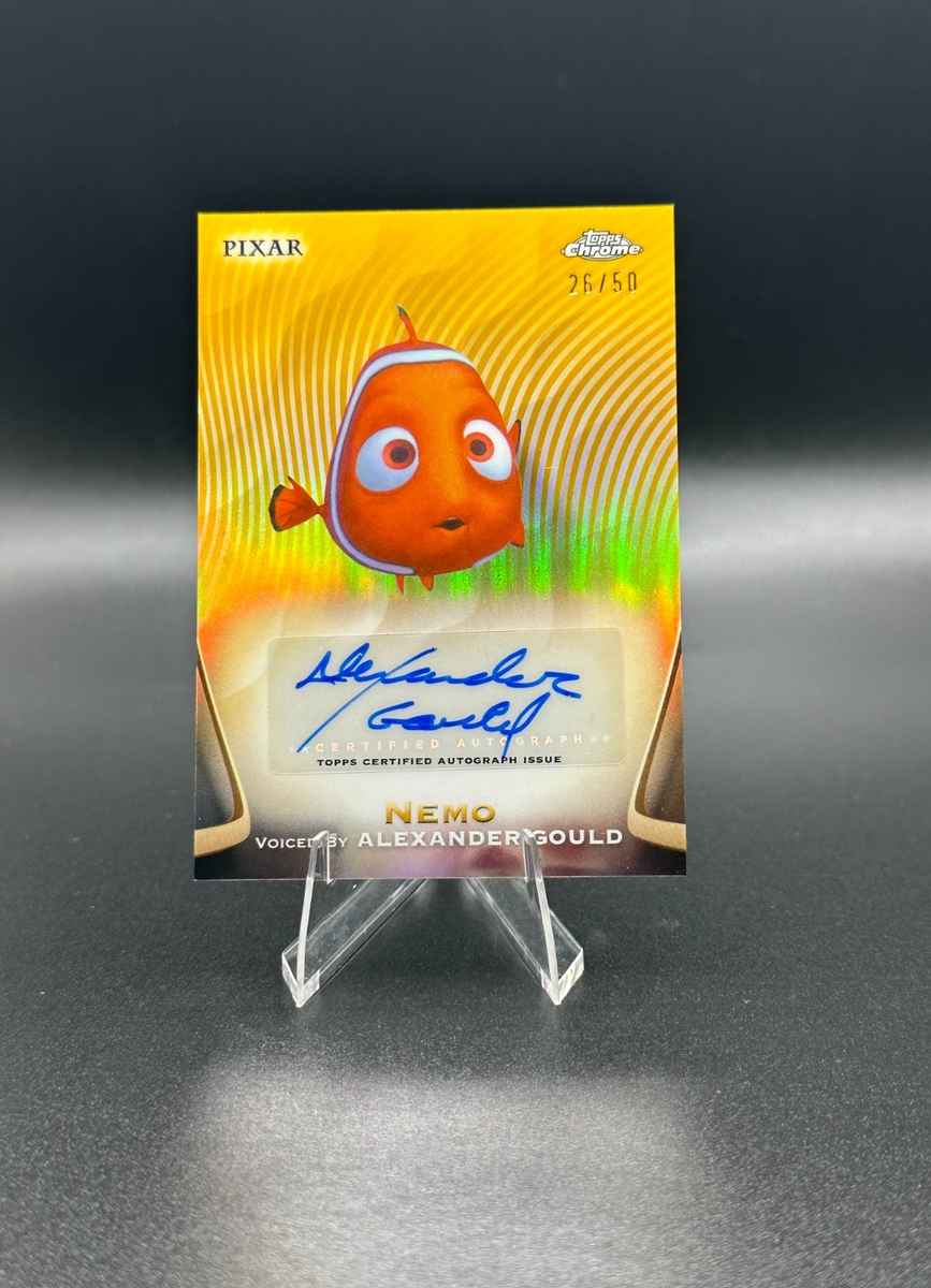その他 2025 Topps Chrome Disney Nemo Auto /28 2025 Topps Chrome Disney Gold Auto Nemo /50 Finding Nemo | eBay