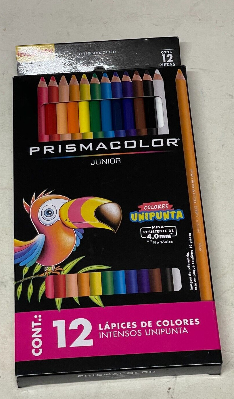 S Pack, Unipunta Colors, Set Of 12, Junior 4.0mm