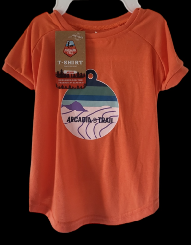 Save The Planet with Arcadia Trail Dog T-Shirt 100 % matériaux recyclés moyen - Photo 1/5