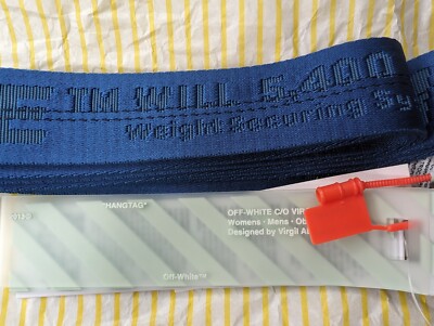 Off-White 2013 Industrial Belt Royal Blue/Blue Virgil Abloh