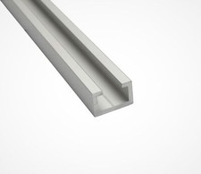 2m Aluminium CProfil, Alu Profilschiene, für M8 Mutter oder Schraube, eloxiert
