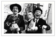 CHARLES HAWTREY & KENNETH WILLIAMS SIGNED PHOTO PRINT AUTOGRAPH CARRY ON