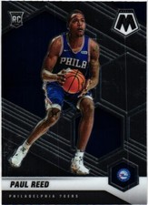 2020-21 PANINI MOSAIC PAUL REED RC ROOKIE BASKETBALL #245 $0.99 VALUE BOX