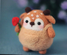 Deer Needle Felting Kit For Beginners