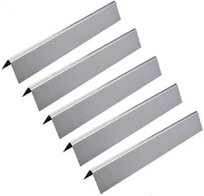 GasSaf Set of 5 Stainless Steel Flavorizer Bars Replacement for Weber Genesis...