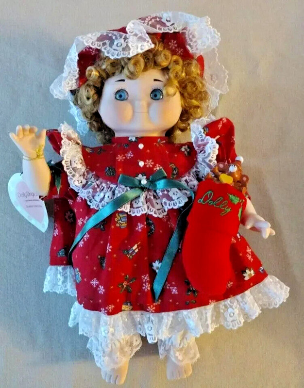 Goebel Dolly Dingle Porcelain/Musical Doll "Jingle Dingle" by Bette Ball 1992