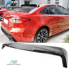 Fits 20-25 Toyota Corolla Sedan Gloss Black Roof Spoiler Wing