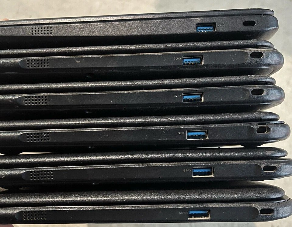 Lot of 6 Lenovo N22/N23 Chromebooks-Parts/Repair *see description* AS IS - Image 3 of 4