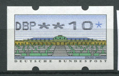 Deutschland Bund 1993 Mi. 2 Neu ** 100% Automatik DBP 10