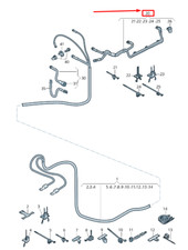 AUDI Q8 4MN Batterie +/- Câblage 4M6971227N NOUVEAU ORIGINE