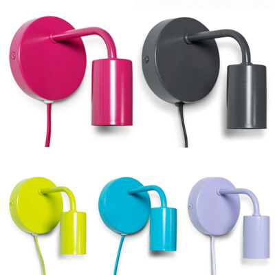 Colour Pop Steck Wand Leuchten Schlafzimmer Leuchte Wohnzimmer Leselampe Easy Fit