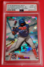 VLADIMIR GUERRERO JR RC (PSA 10) 2018 Bowman's Best TP Atomic Ref FREE SHIPPING!