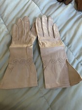 2 Pair  Of Vintage Kidskin Gloves Size 7