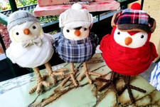 Target Spritz Wondershop 3 Birds FEATHERLY FRIENDS Winter Christmas Decor FREESH