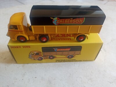 Dinky Toys 1/43 32AN Panhard Tractor and Tarpaulin Semi Trailer ''Calberson''