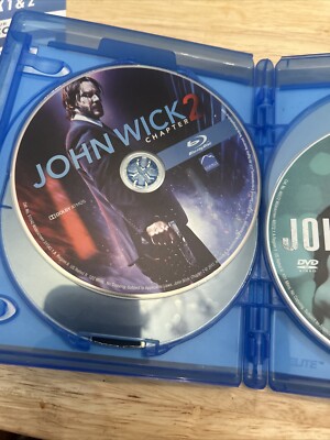 John Wick: 2-Film Collection + John Wick 3 ( Blu Ray&DVD)Authentic