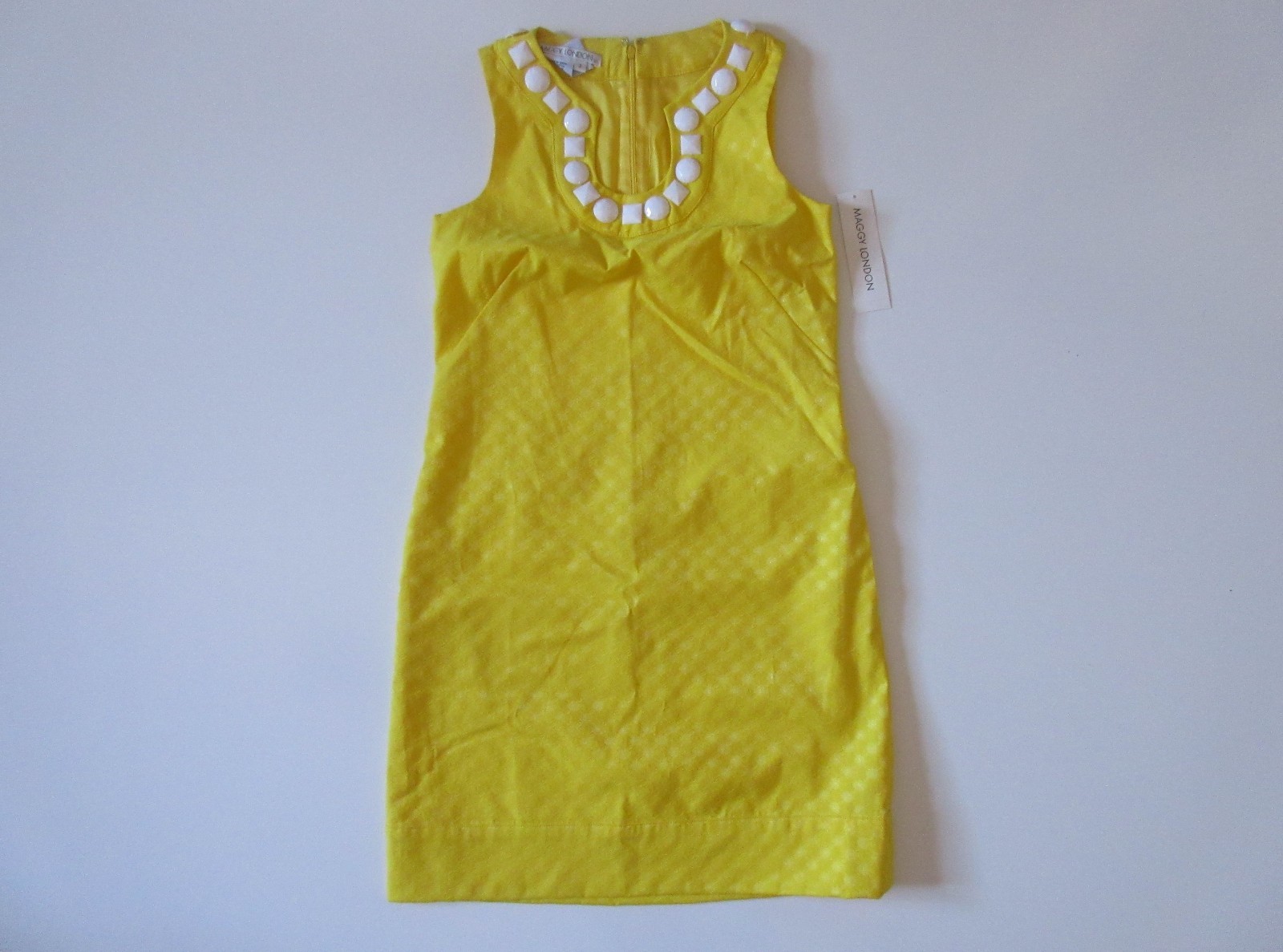maggy london yellow dress