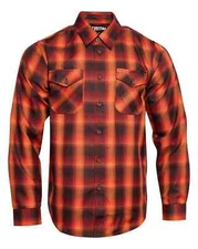 DIXXON Flannel x Fender Stratocaster Men's XL Collab Plaid Button Shirt