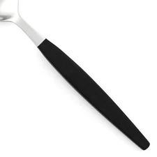 Gense FOCUS DELUXE BLACK Stainless 18-8 Wood Sweden Silverware CHOICE Flatware