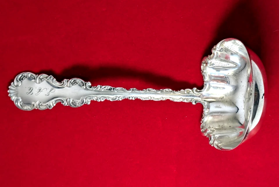 1891 Louis XV Whiting Mfg. CO./ Gorham Sterling Silver Gravy Ladle, 7-1/4" Long - Image 2 of 4
