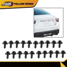 For Body Bolt Screw Fastener Fender M6-1.0x 16mm Long- 10mm Hex- 17mm Washer 