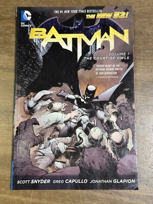 Batman Vol 1: The Court of Owls, 2014, Sixth Printing