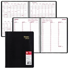 2026 Brownline CB950.BLK Weekly Appointment Book, 8-1/2 x 11"