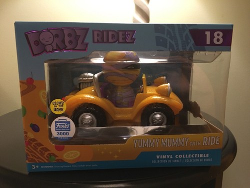 Funko Dorbz Ridez Yummy Mummy Glow In Dark With Rides Funko Shop Exclusive - Picture 2 of 12