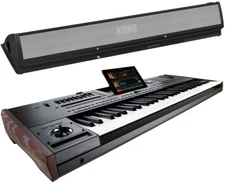 Korg PA5X61 61-Key Keyboard With Touch Screen + PaAS MK2 Pa Amplification System