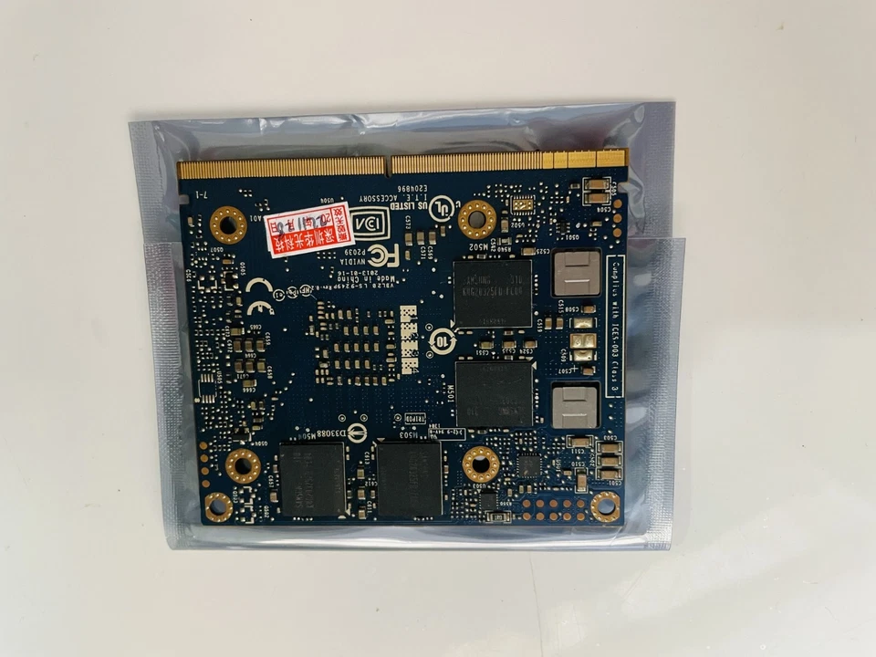 Dell Precision M4800 2GB nVIDIA Quadro K2100M DDR5 Graphics Video Card - Image 2 of 2