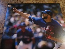 RYAN TEPERA TORONTO BLUE JAYS AUTOGRAPHED 8 X 10 MATTE PHOTO (A) 
