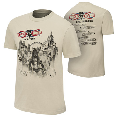 WWE NXT NXT TAKE OVER UK TOUR DEZ. 2015 OFFIZIELLES JUGEND-T-SHIRT NEU (ALLE GRÖSSEN)