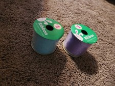 Ruban bleu et violet de Pâques 2 pièces mignon 