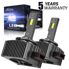 2pc D1s D1r Led Headlight Kit Bulbs 100w 40000lm 6000k White Hid Conversion Lamp