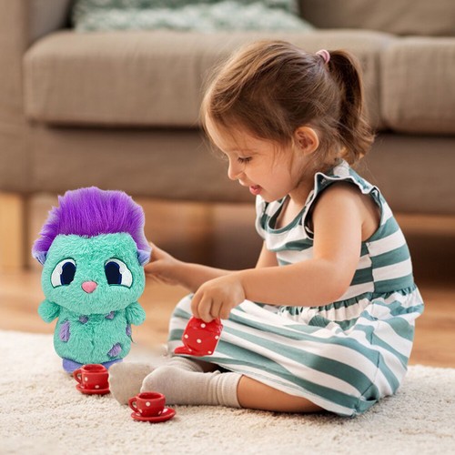 25CM Collectible Toy Bibble Plush Toy Cartoon Stuffed Animals Toy (Green) - Picture 4 of 12