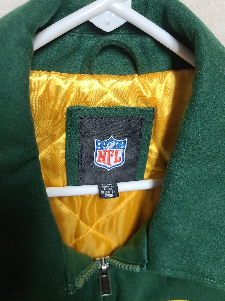 NFL G-lll Apparel GREEN BAY PACKERS Wool Jacket sz XL NWT | eBay