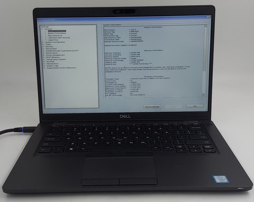 Dell Latitude 5400 i5-8365U 16GB RAM NO SSD EXCLNT BATT NO AC