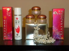 NIB Yiqi Beauty Brightening GOLDEN Set In White 2+1