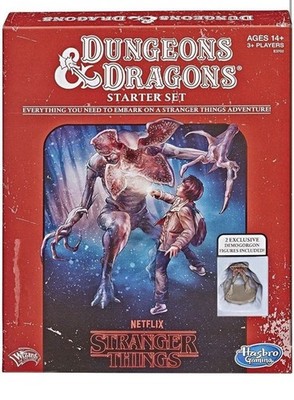 Hasbro Gaming Stranger Things Dungeons & Dragons Roleplaying Game Starter Set