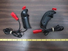 Carrera Slot Cars set of 2 red plug controllers