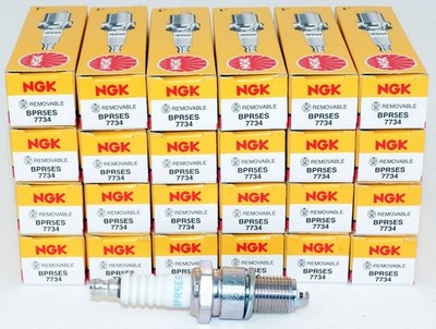 24 Pack Genuine NGK 7734 Spark Plugs BPR5ES for Many Classic Cars and Kawasaki